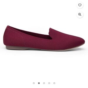 me Too Kerry Ruby Red Mesh Comfort Flat Womens Size 11